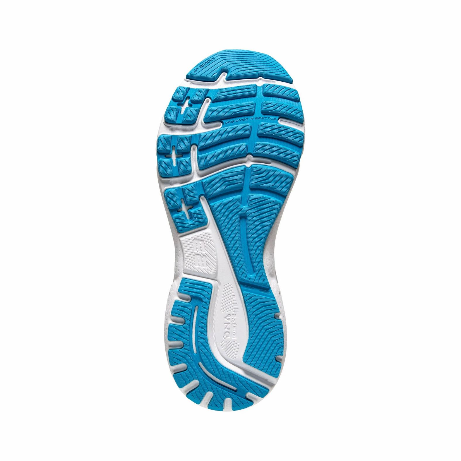 Brooks Adrenaline GTS 23 Hardloopschoenen voor dames, Zwart Black