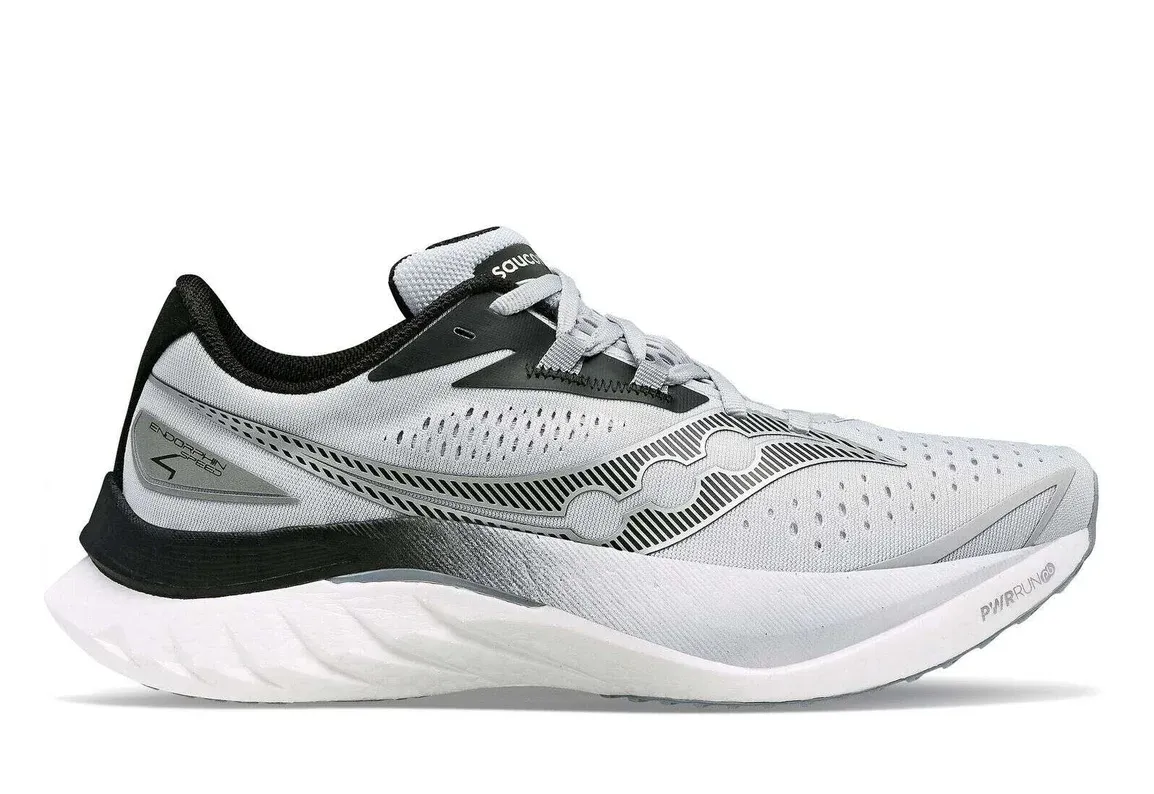 SAUCONY Endorphin Speed 4 Running Shoes Black White Silver Men’s Size 11.5 SAUCONY Men main image 4